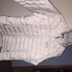 White Columbia puffer jacket